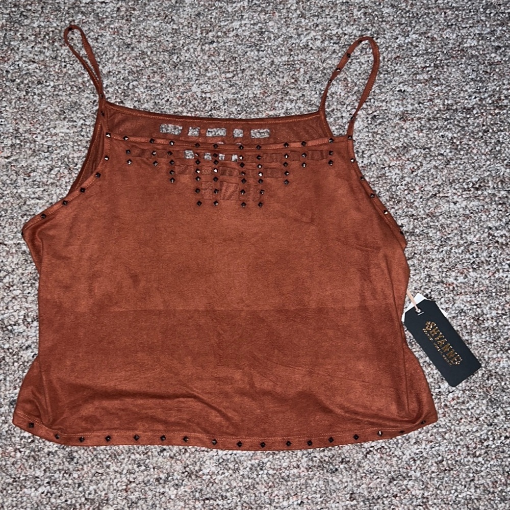 NWTS Shayne Country suede feel  tank XL​